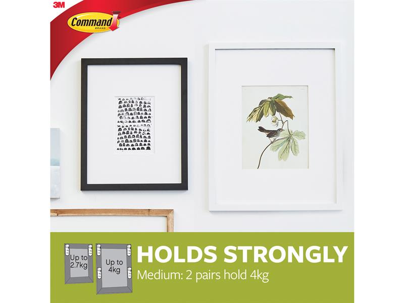 Command™ Picture Hanging Strips, Medium (Pack 4) COM172014PK