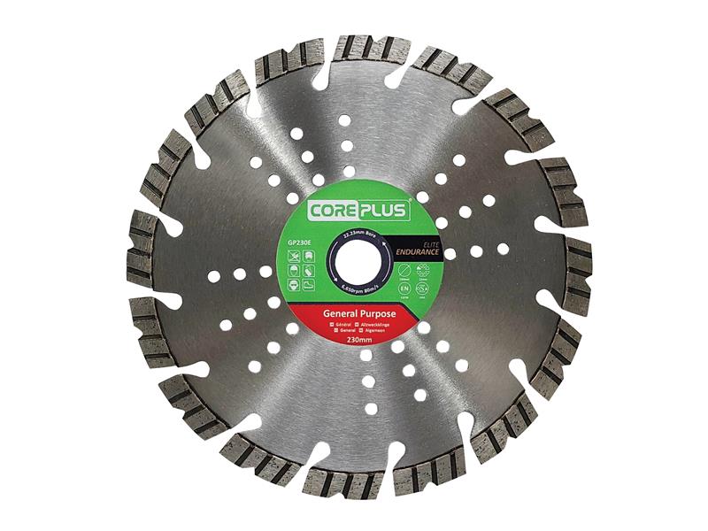 CorePlus GP230E Elite General-Purpose Diamond Blade 230mm CORDBGP230E