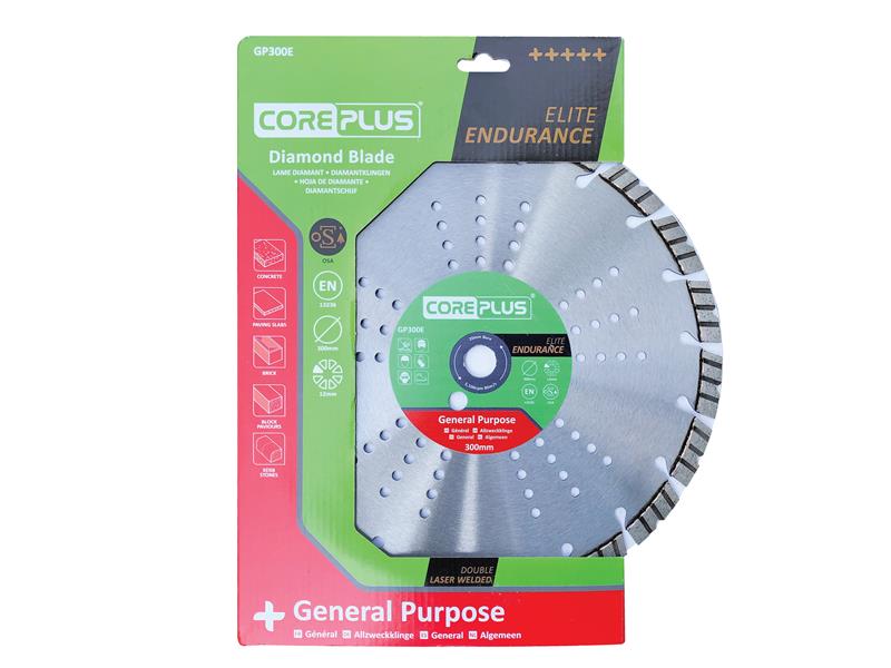 CorePlus GP300E Elite General-Purpose Diamond Blade 300mm CORDBGP300E