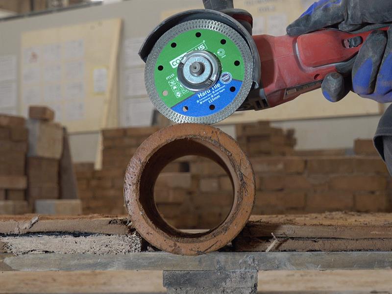 CorePlus Porcelain Diamond Blade 115mm CDU of 15 Blades Bore 22.23 CORDBP115CDU