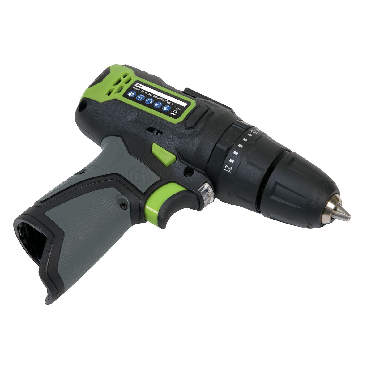 Sealey Cordless Combi Drill �10mm 10.8V SV10.8 Series - Body Only CP108VDDBO