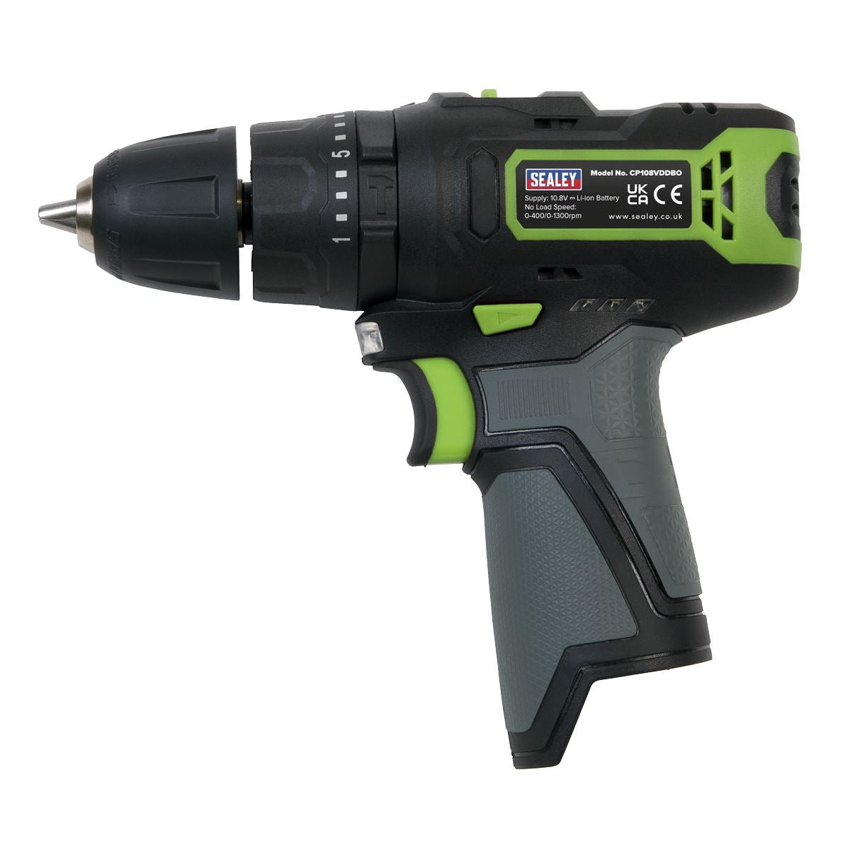 Sealey Cordless Combi Drill �10mm 10.8V SV10.8 Series - Body Only CP108VDDBO