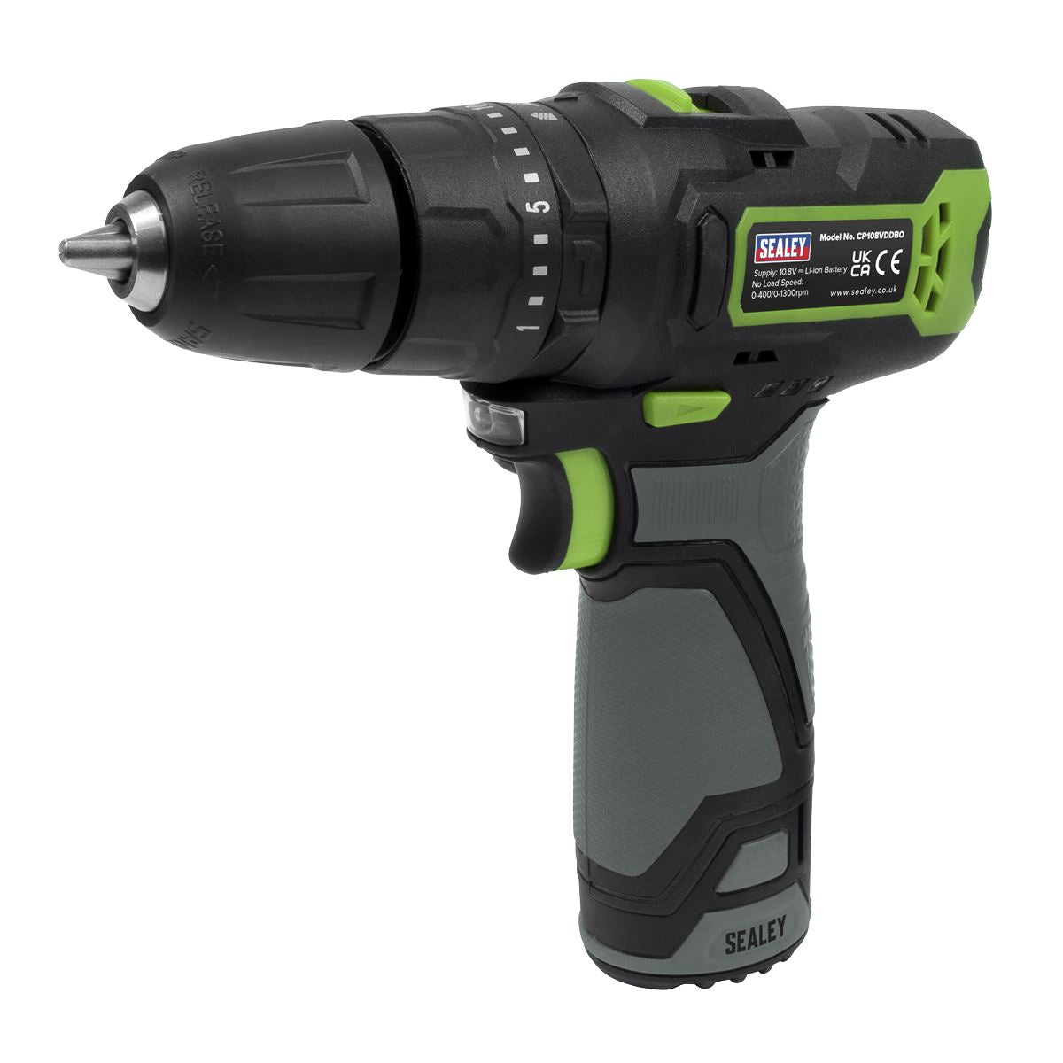 Sealey Cordless Combi Drill �10mm 10.8V SV10.8 Series - Body Only CP108VDDBO
