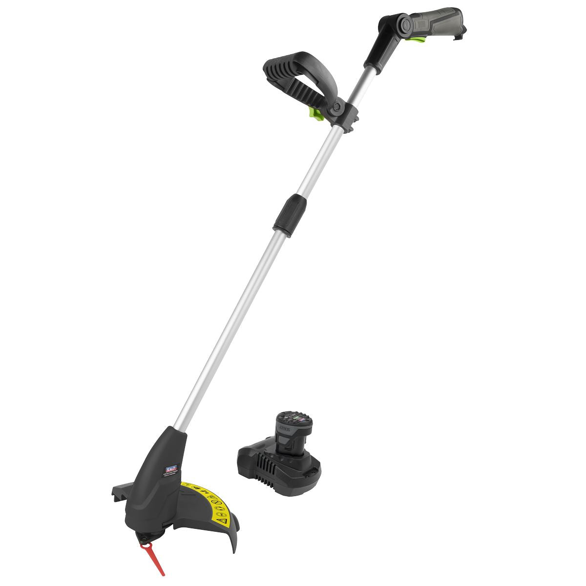Sealey SV10.8 Series Cordless Grass Trimmer Kit 10.8V 2Ah Cut 240mm CP108VGS