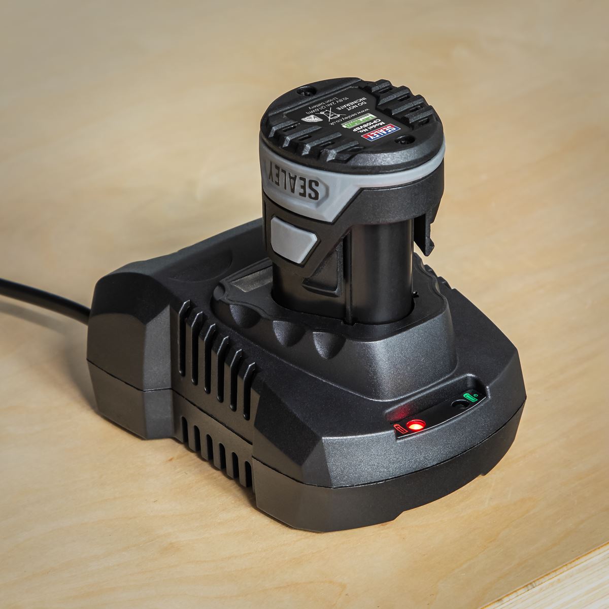 Sealey Battery Charger for 10.8V Lithium-ion SV10.8 Series - European Plug CP108VMCEU