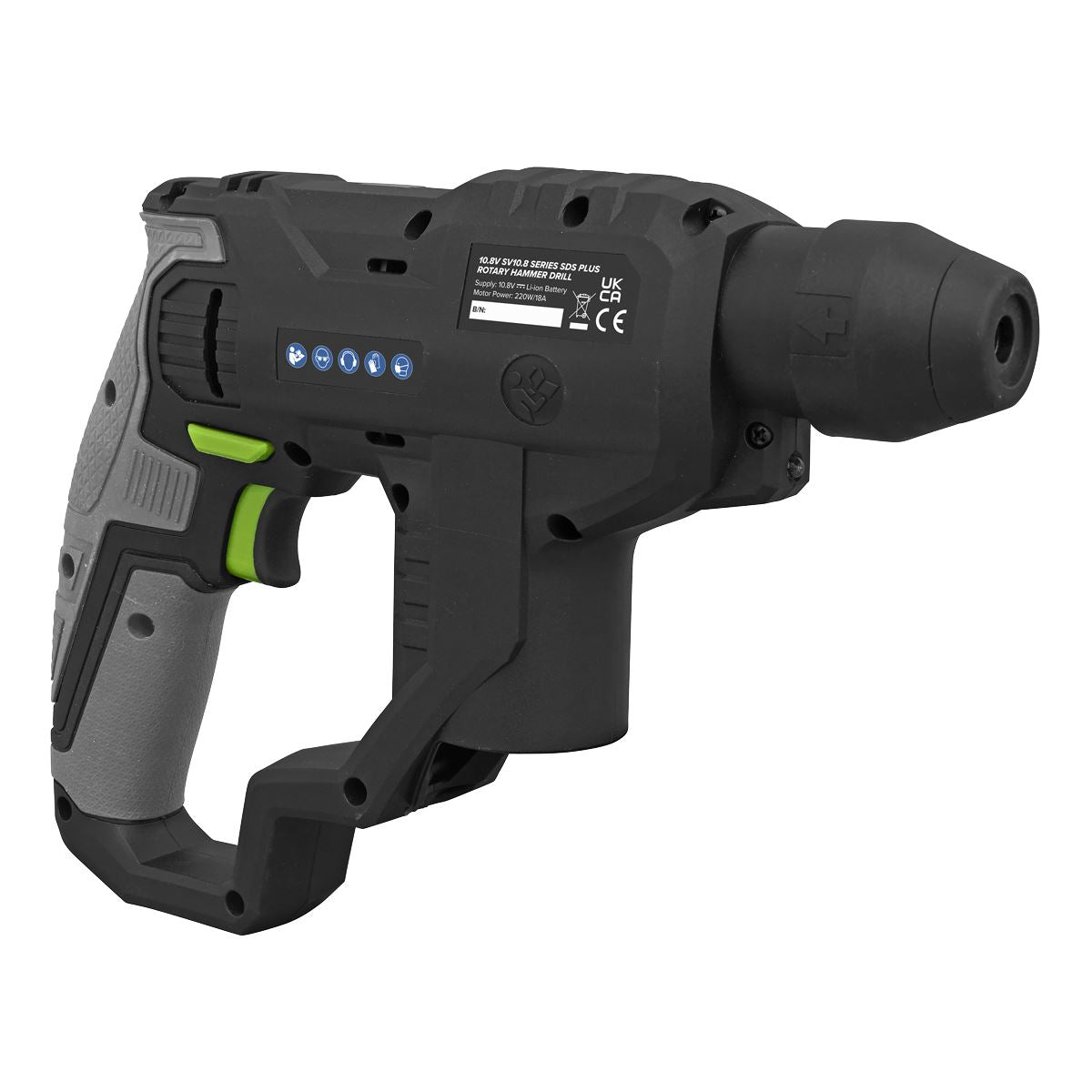 Sealey SDS Plus Rotary Hammer Drill 10.8V SV10.8 Series CP108VSDSBO