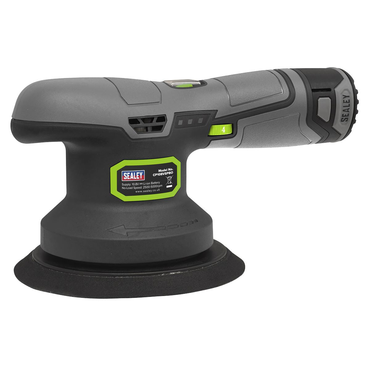 Sealey �150mm Dual Action Sander/Polisher 10.8V SV10.8 Series - Body Only CP108VSPBO