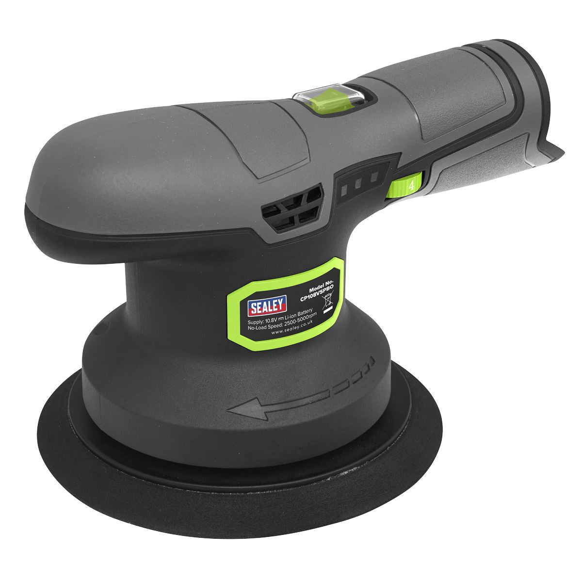 Sealey �150mm Dual Action Sander/Polisher 10.8V SV10.8 Series - Body Only CP108VSPBO
