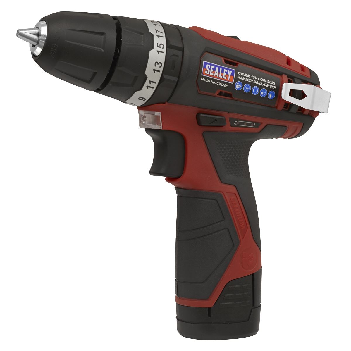Sealey Cordless Combi Drill �10mm 12V SV12 Series - Body Only CP1201