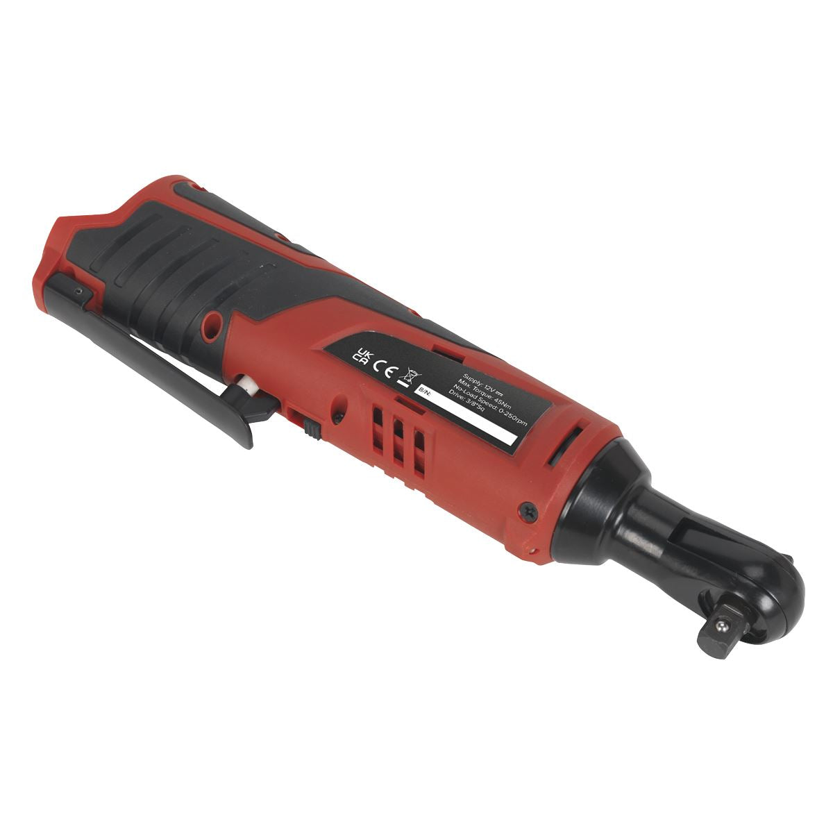 Sealey Cordless Ratchet Wrench 3/8"Sq Drive 12V SV12 Series - Body Only CP1202