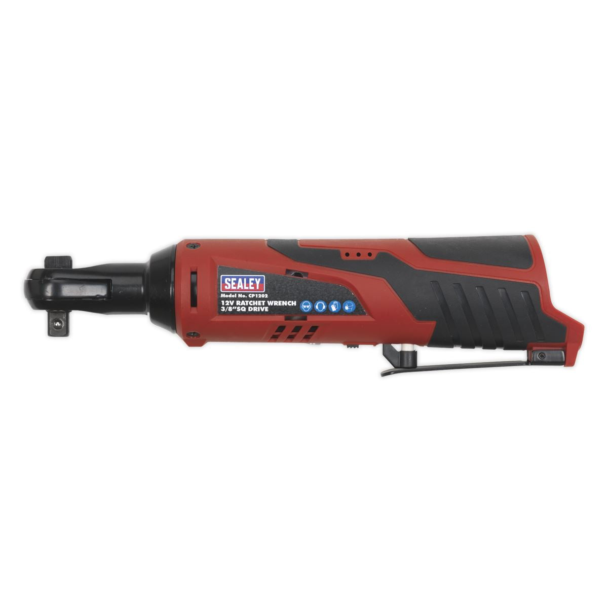Sealey Cordless Ratchet Wrench 3/8"Sq Drive 12V SV12 Series - Body Only CP1202