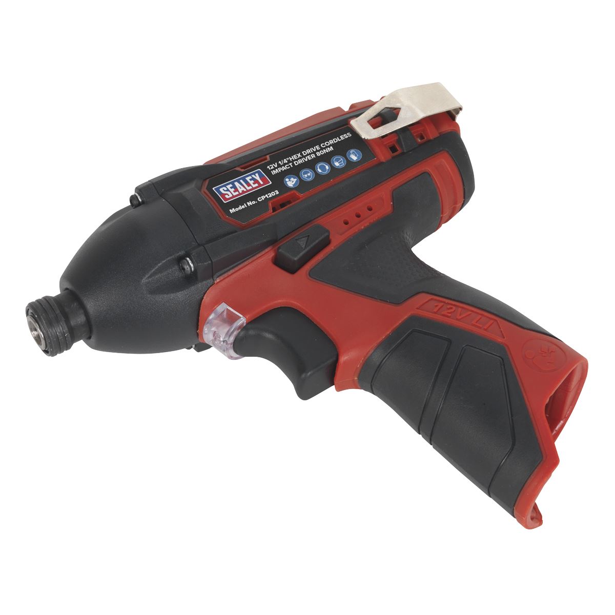 Sealey Cordless Impact Driver 1/4"Hex Drive 12V SV12 Series - Body Only CP1203