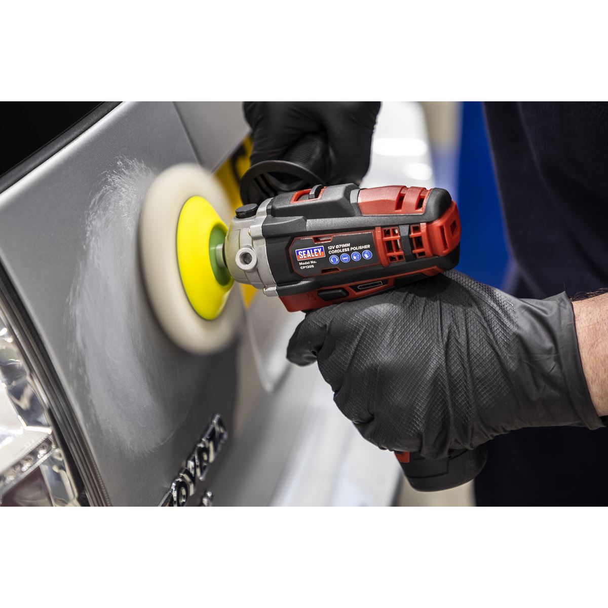 Sealey Cordless Polisher �71mm 12V SV12 Series - Body Only CP1205