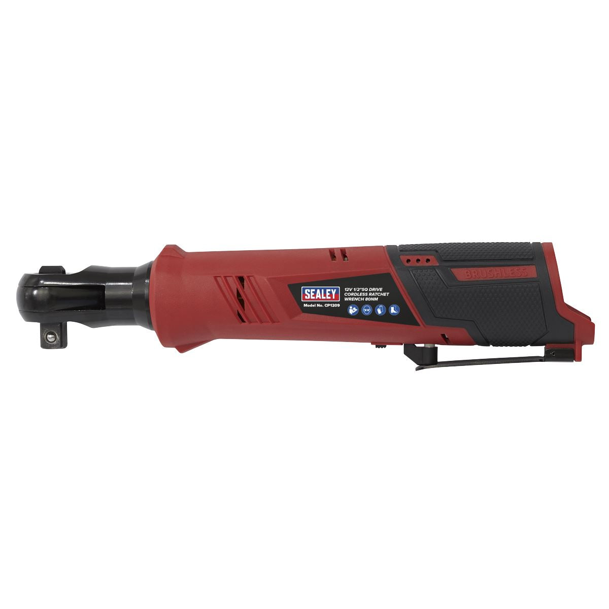 Sealey Cordless Ratchet Wrench 1/2"Sq Drive 12V SV12 Series - Body Only CP1209