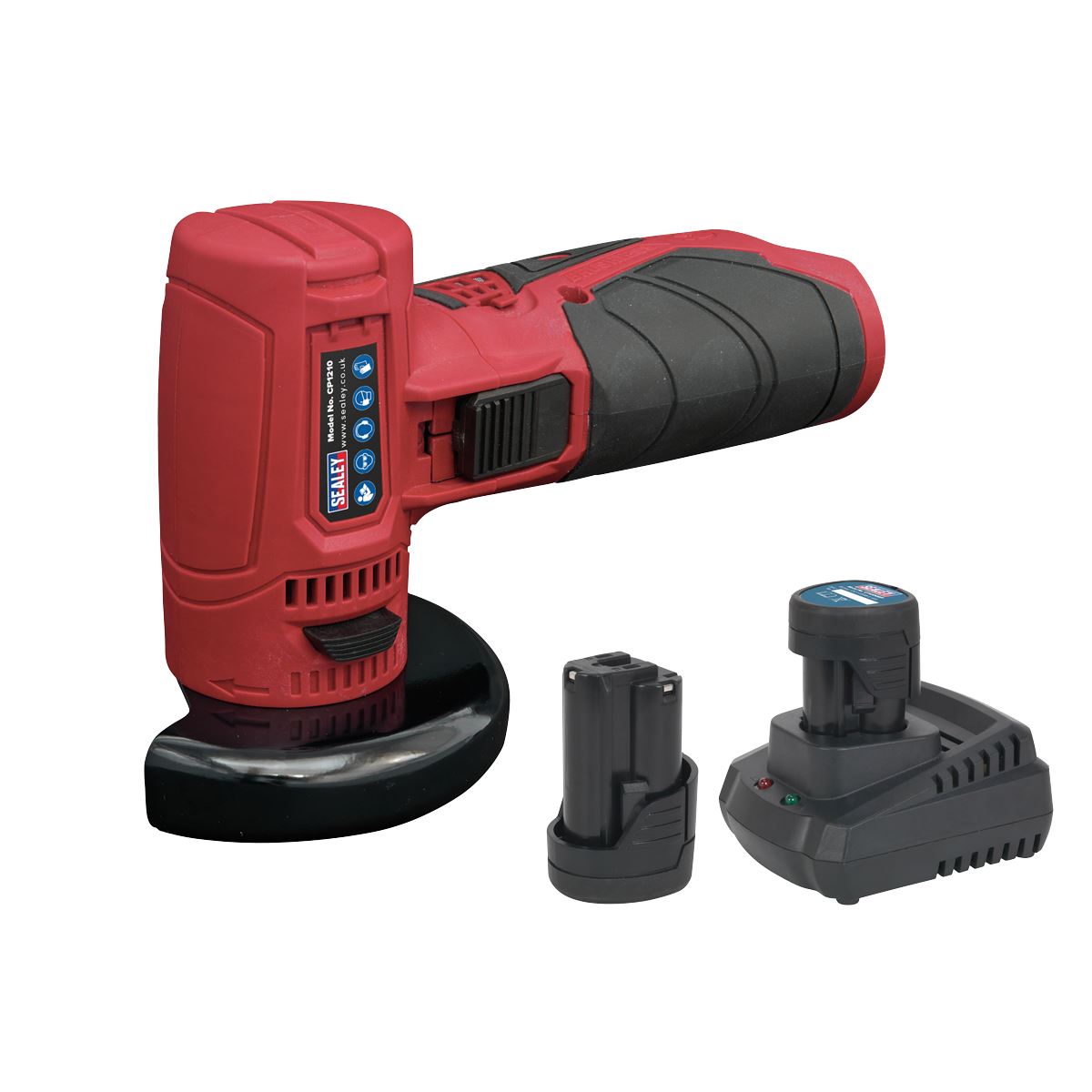 Sealey Angle Grinder Kit �75mm 12V SV12 Series - 2 Batteries CP1210KIT