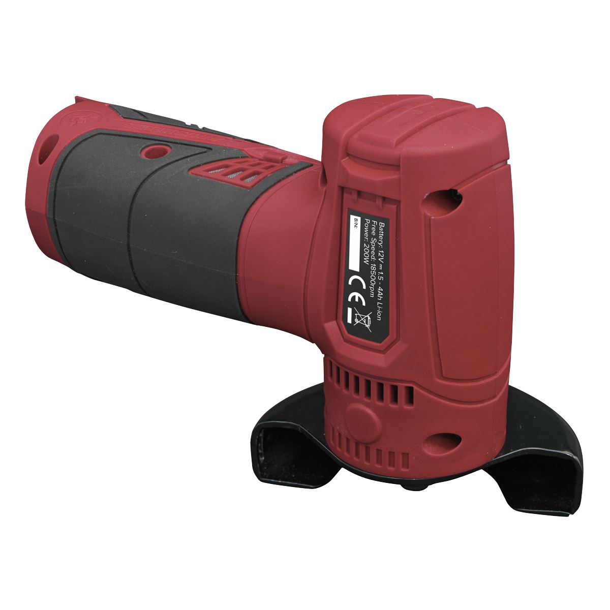 Sealey Angle Grinder �75mm 12V SV12 Series - Body Only CP1210