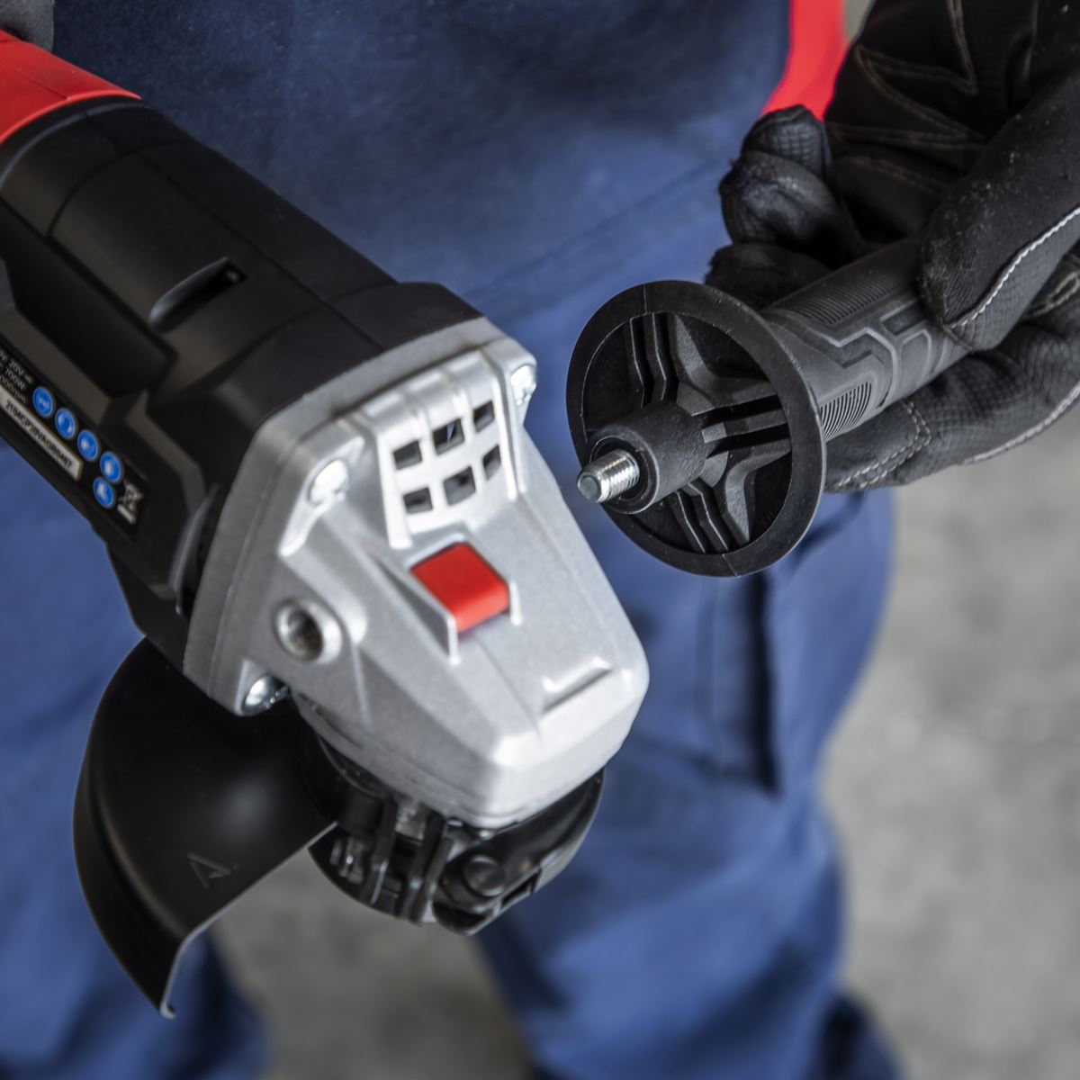 Sealey Cordless Angle Grinder �115mm 20V SV20 Series - Body Only CP20VAGB