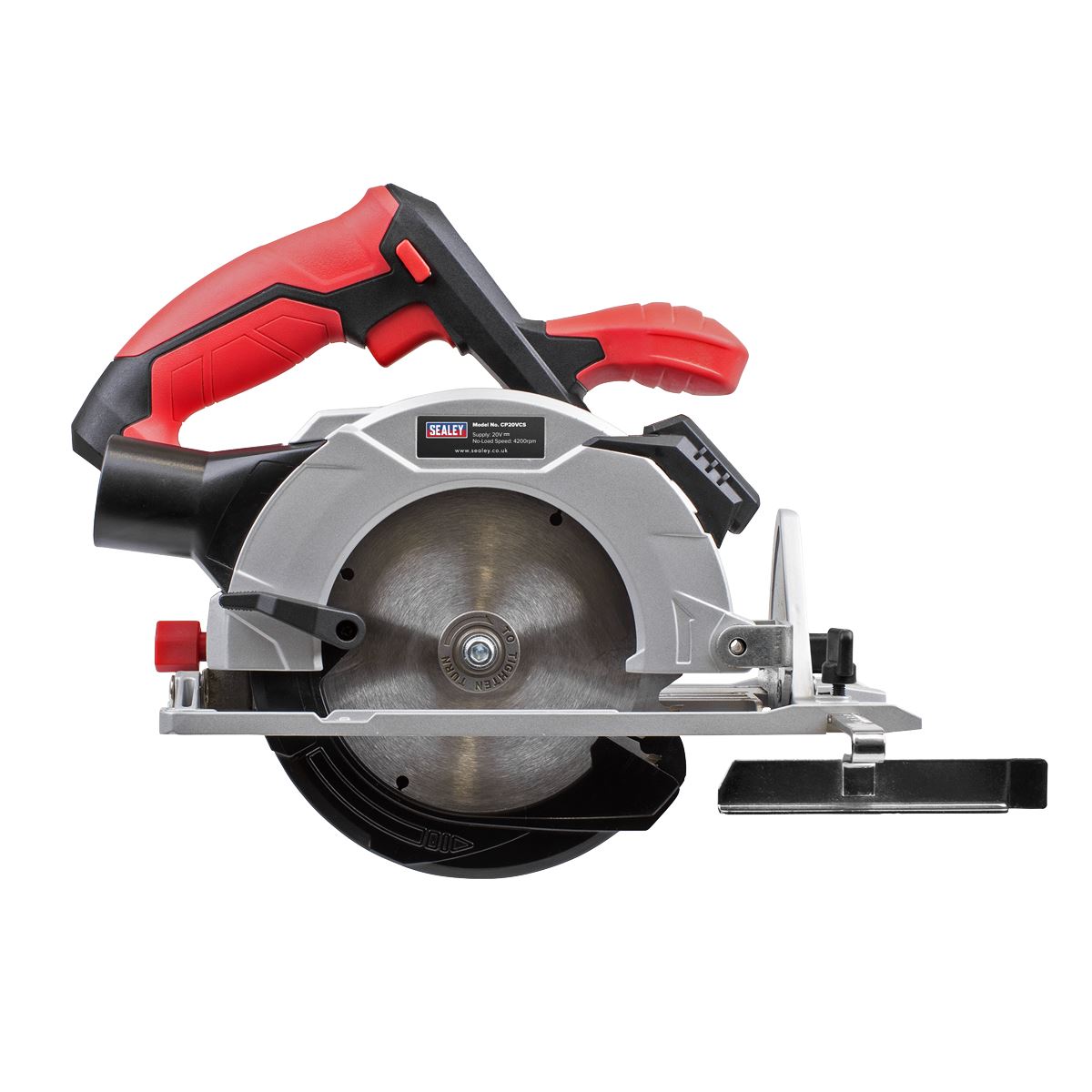 Sealey Cordless Circular Saw 20V SV20 Series 150mm Body Only CP20VCS