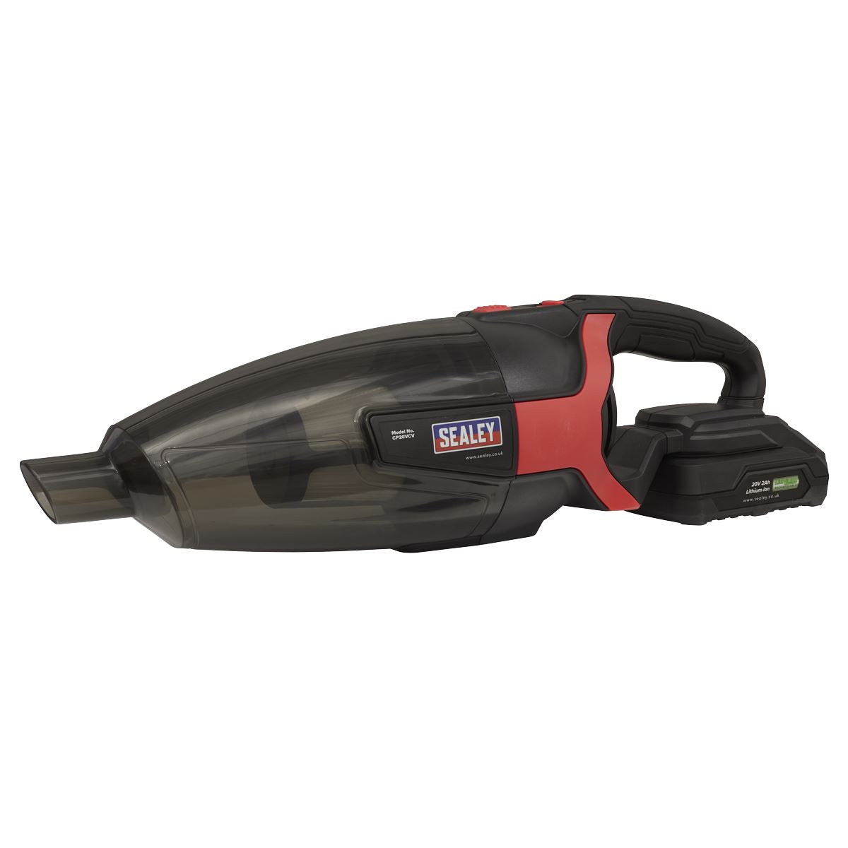 Sealey Cordless Handheld Vacuum Cleaner 650ml 20V SV20 Series - Body Only CP20VCV