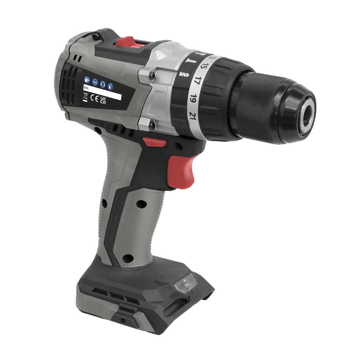 Sealey Brushless Combi Drill �13mm 20V SV20 Series - Body Only CP20VDDX
