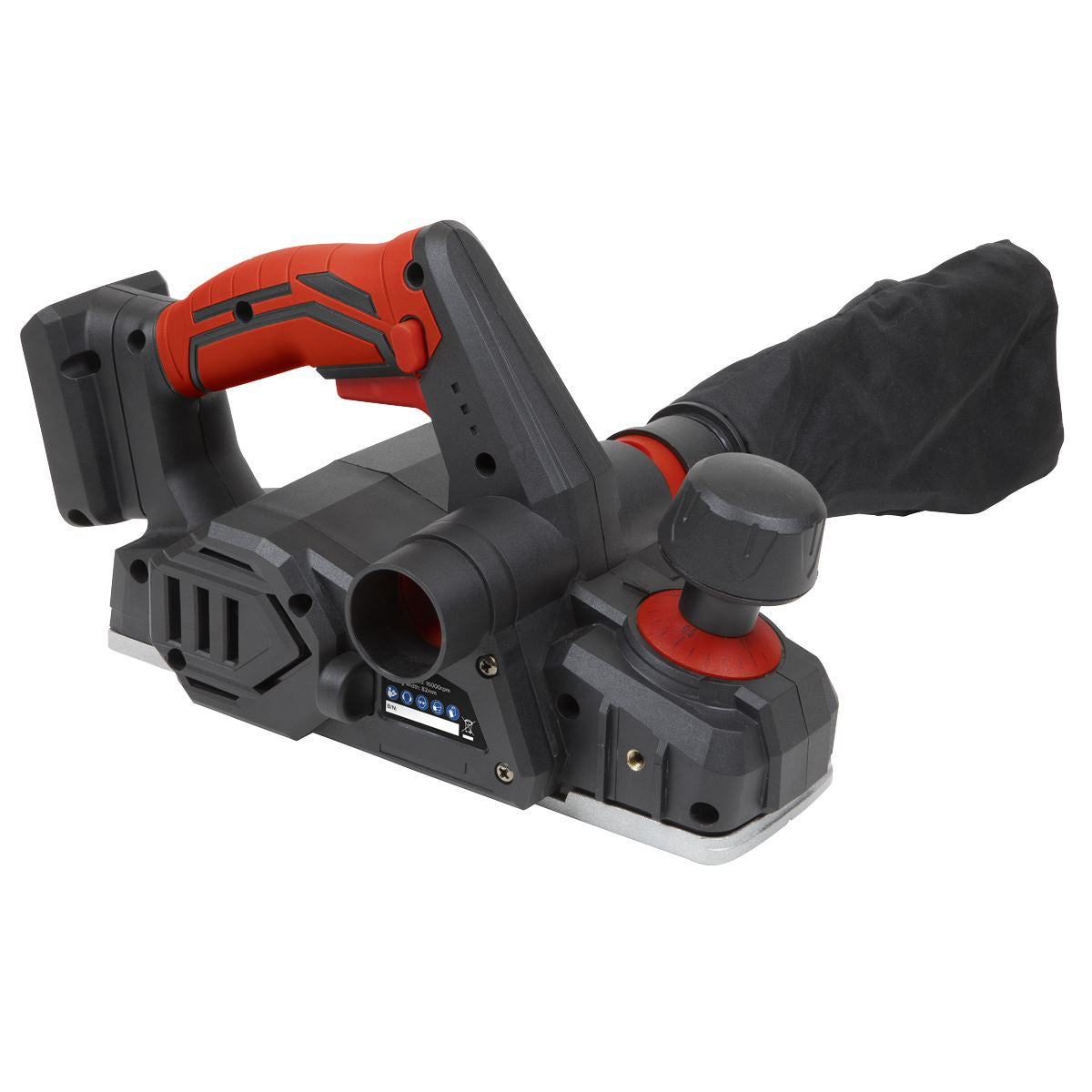 Sealey Cordless Planer 20V SV20 Series Planing Width 82mm Body Only CP20VEP