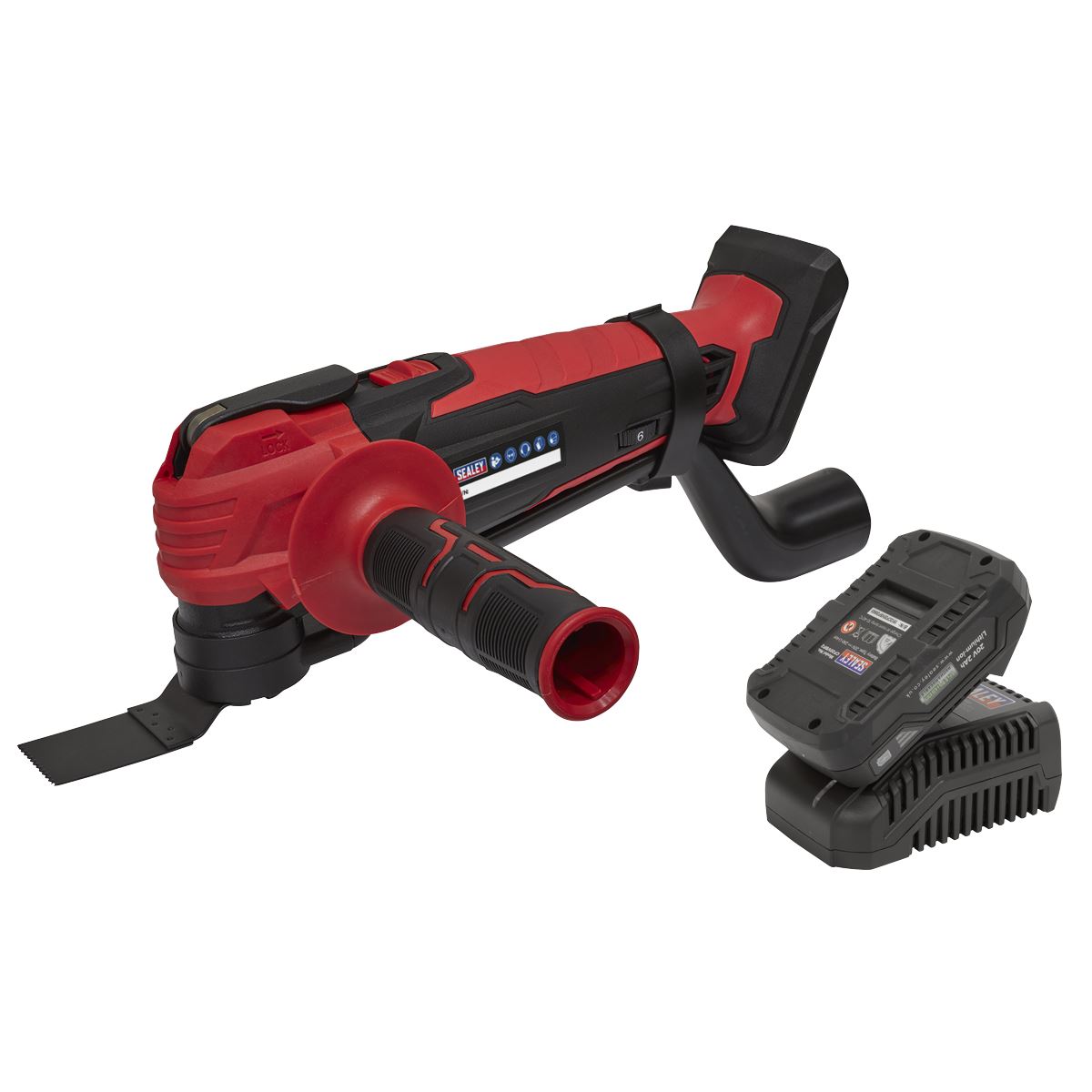 Sealey Cordless Oscillating Multi-Tool Kit 20V 2Ah SV20 Series CP20VMTKIT1