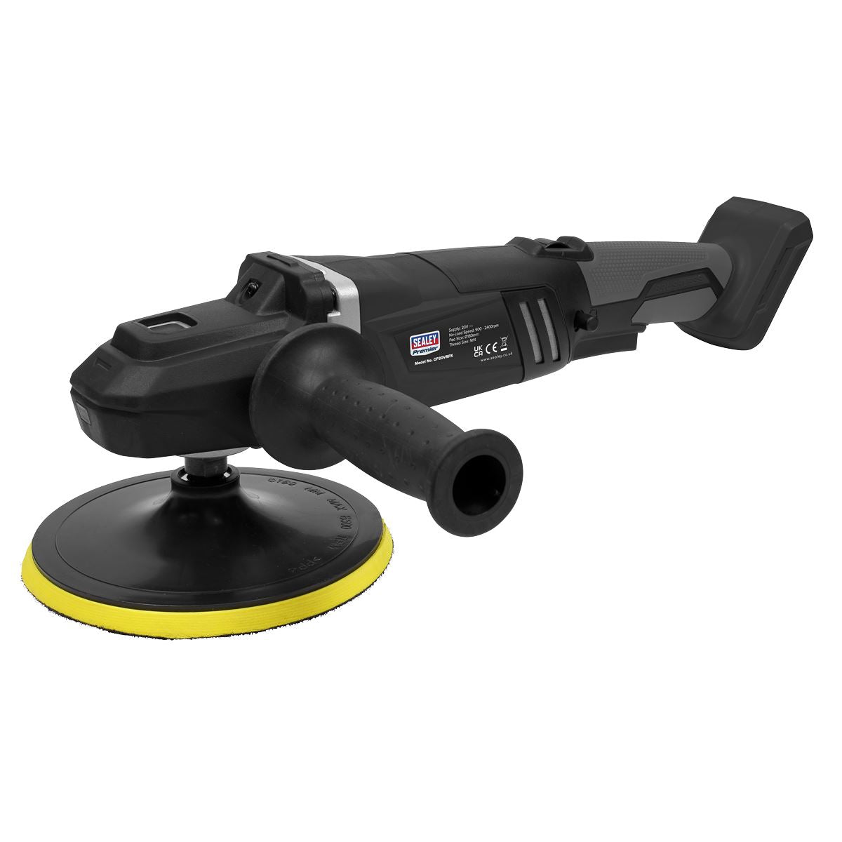 Sealey Brushless Rotary Polisher 20V SV20 Series �180mm - Body Only CP20VRPX