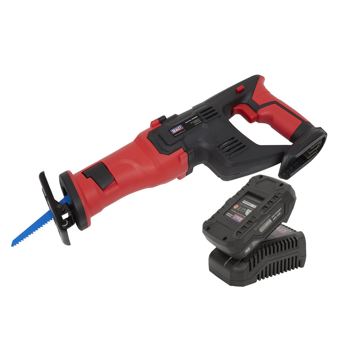 Sealey Cordless Reciprocating Saw Kit 20V 2Ah SV20 Series CP20VRSKIT1