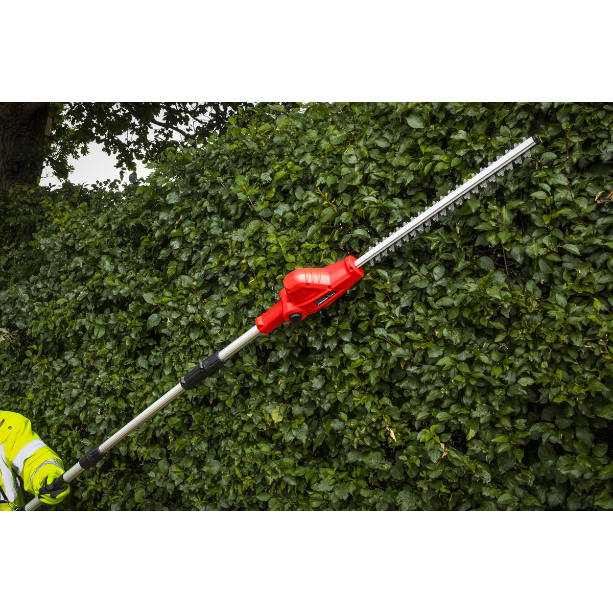 Sealey Cordless Telescopic Hedge Trimmer Kit 20V 2Ah SV20 Series CP20VTP01
