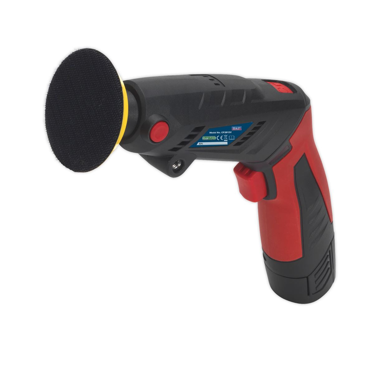 Sealey Cordless Mini Sander/Polisher Kit �75mm 12V Lithium-ion CP2812V