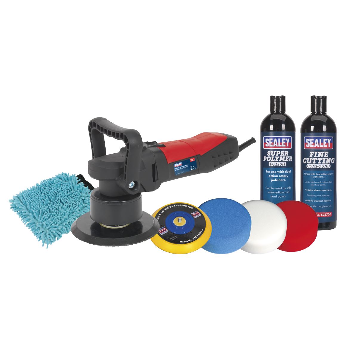 Sealey �150mm Pro Polishing & Compounding Kit 600W/230V CPK04