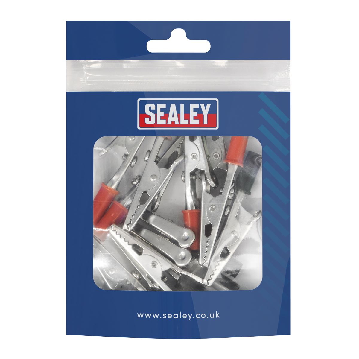 Sealey Crocodile Clip Small Pack of 12 (6 Pairs) CROCSM
