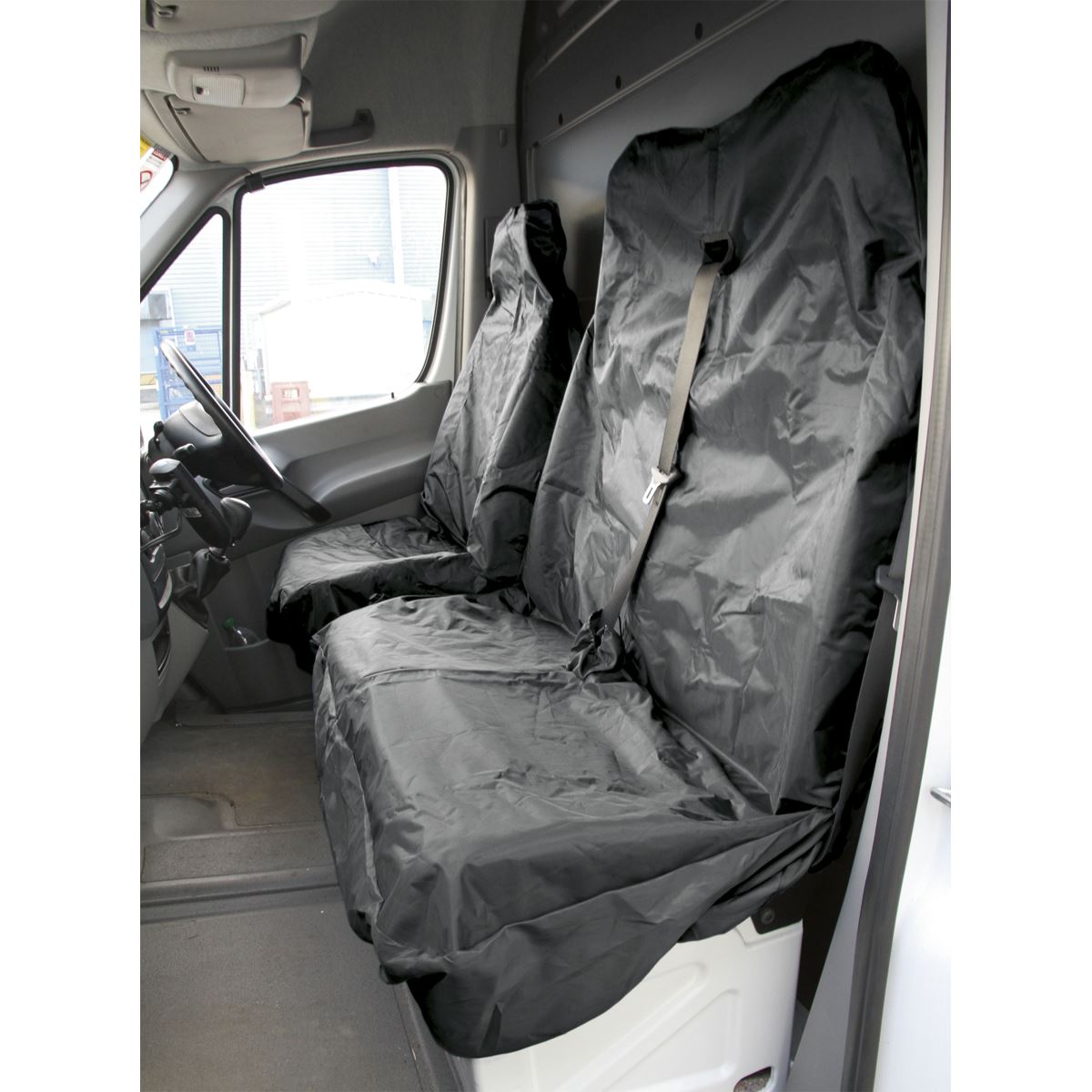 Sealey Van Seat Protector Set 2pc Heavy-Duty CSC7