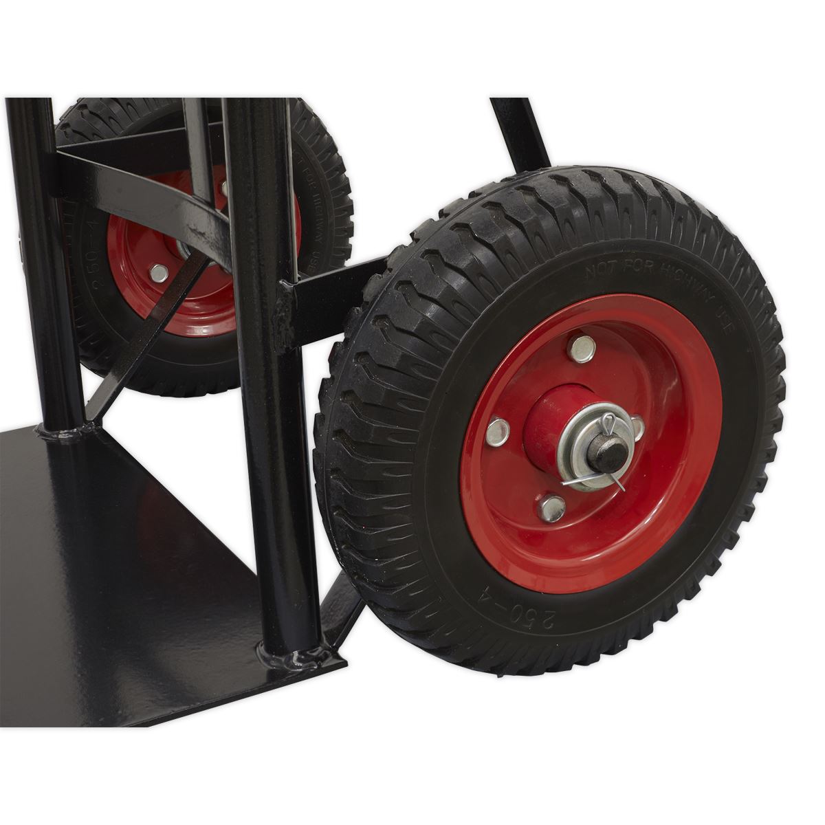 Sealey Heavy-Duty Sack Truck with PU Tyres 200kg Capacity CST983HD
