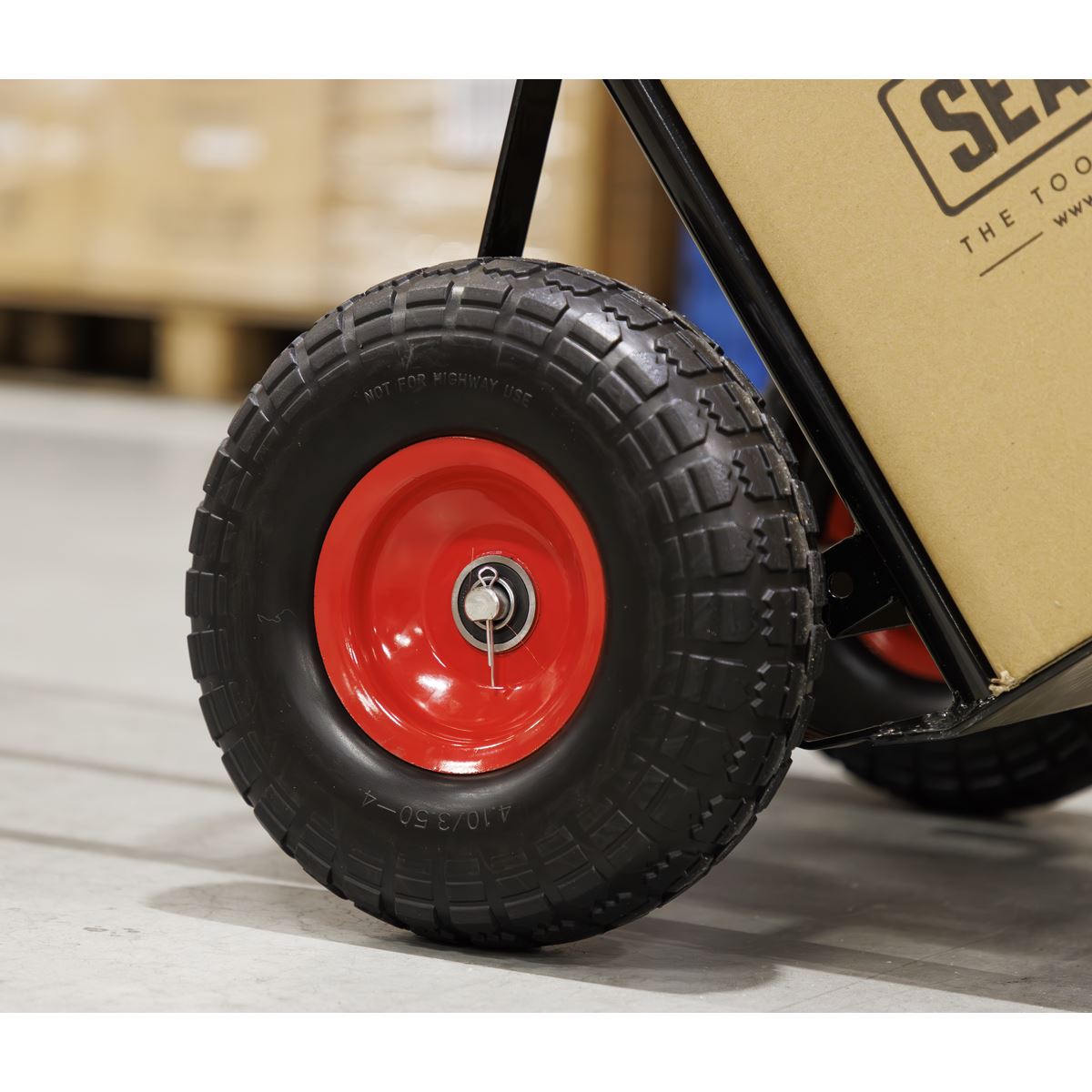 Sealey Heavy-Duty Sack Truck with PU Tyres 250kg Capacity CST987HD