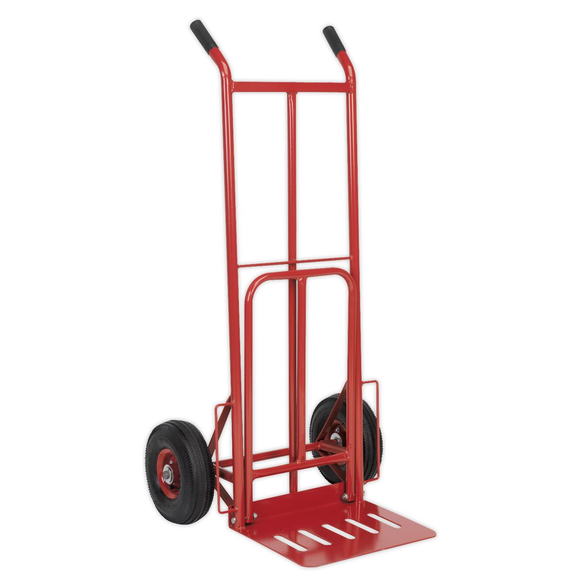 Sealey Sack Truck with Pneumatic Tyres & Folding 250kg Capacity CST990
