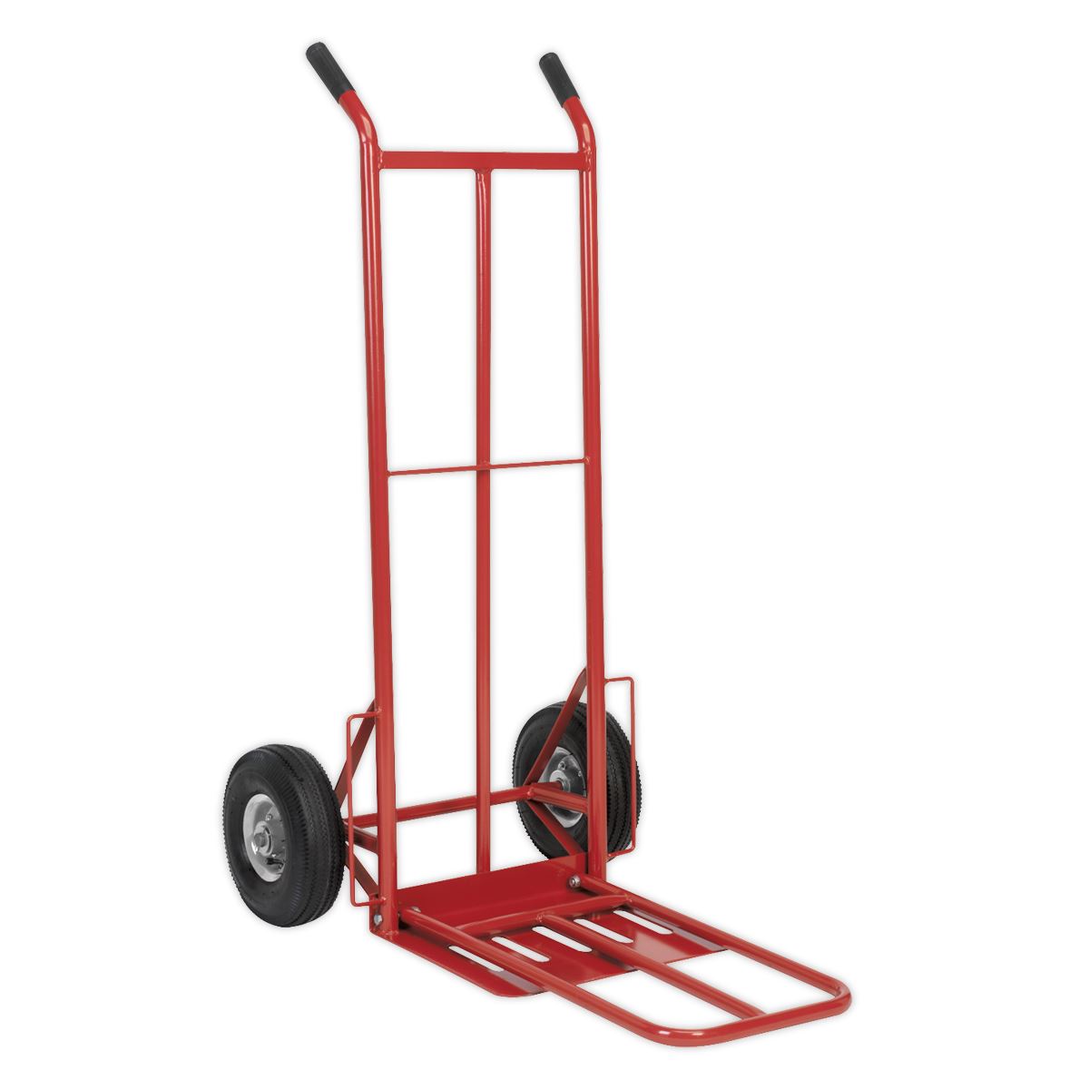 Sealey Sack Truck with Pneumatic Tyres & Folding 250kg Capacity CST990