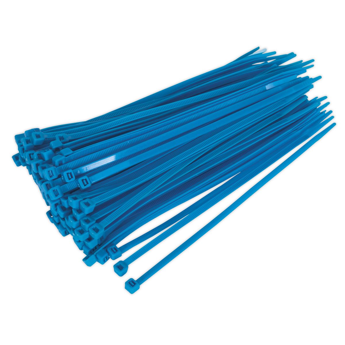 Sealey Cable Tie 200 x 4.4mm Blue Pack of 100 CT20048P100B