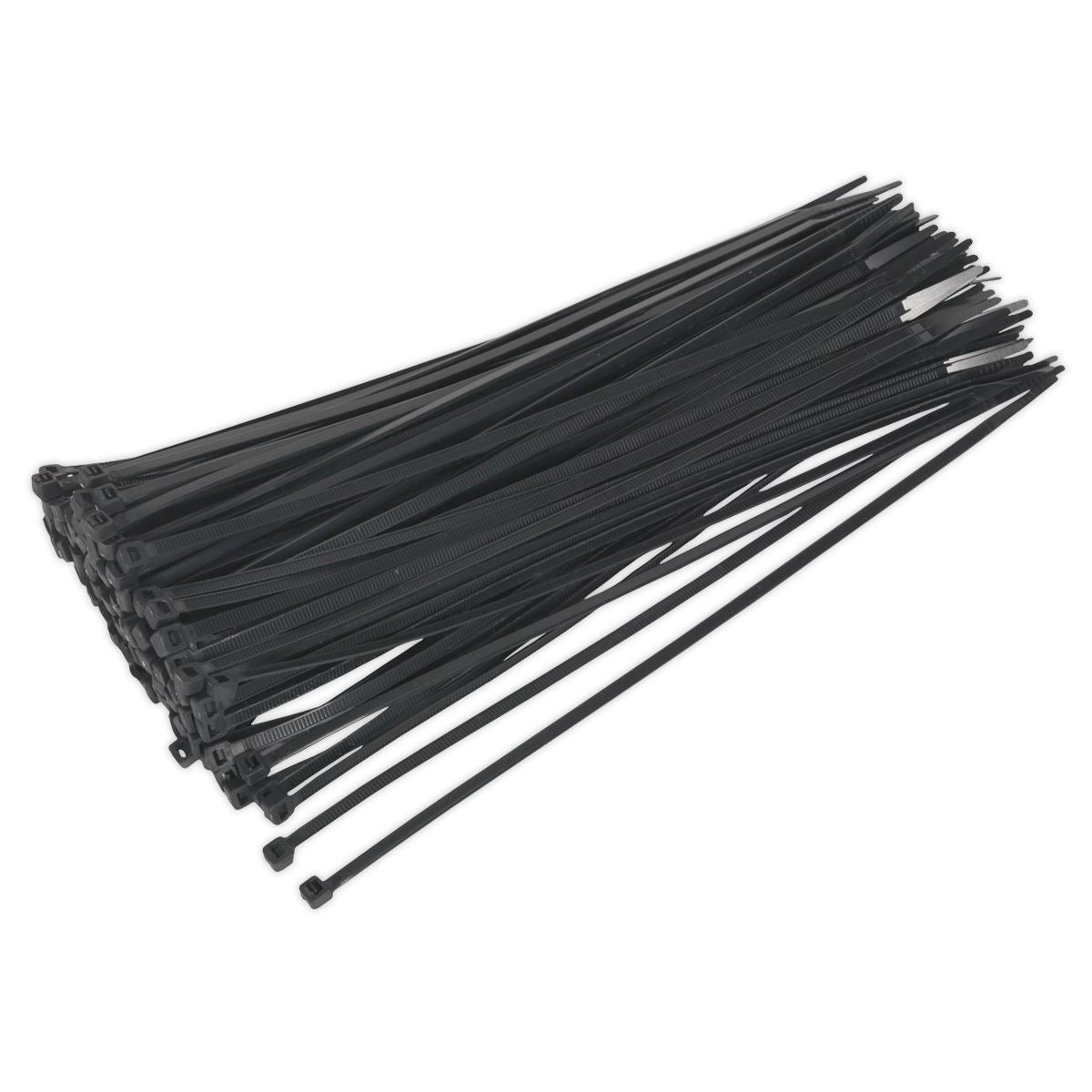 Sealey Cable Tie 300 x 4.8mm Black Pack of 100 CT30048P100