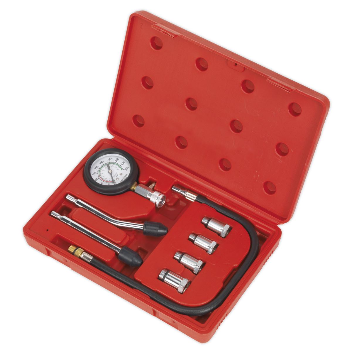 Sealey Petrol Engine Compression Test Kit 8pc CT955