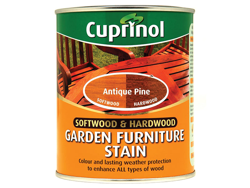 Cuprinol Softwood & Hardwood Garden Furniture Stain Antique Pine 750ml CUPGFSAP750