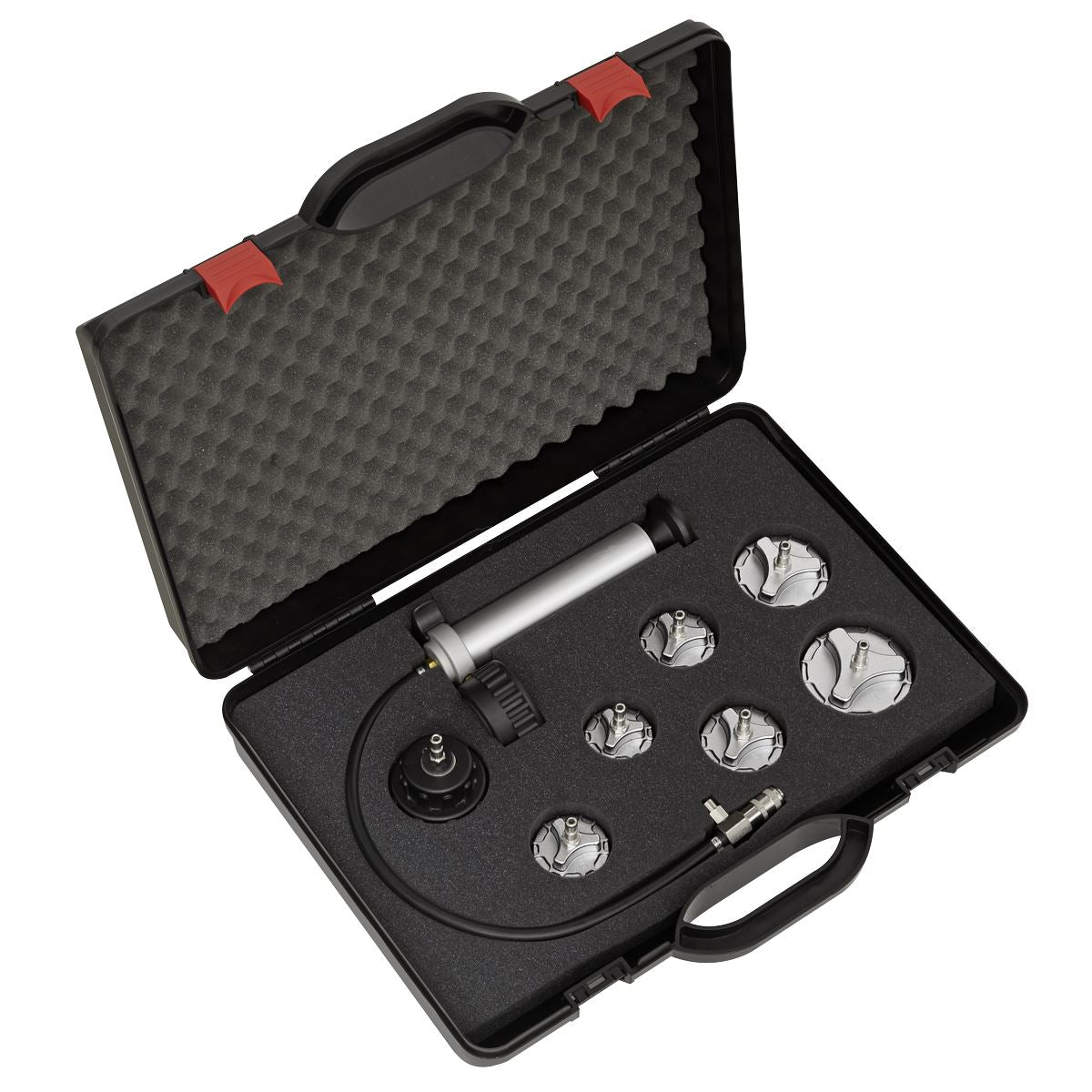 Sealey Cooling System Pressure Test Kit 7pc - Commercial CV0011