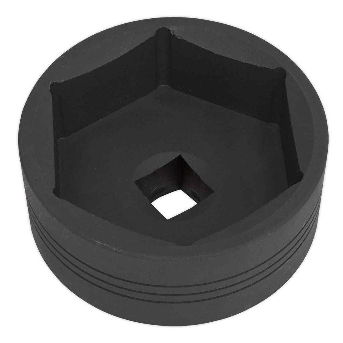 Sealey 100mm Impact Socket 1"Sq Drive Commercial Single Hex CV100