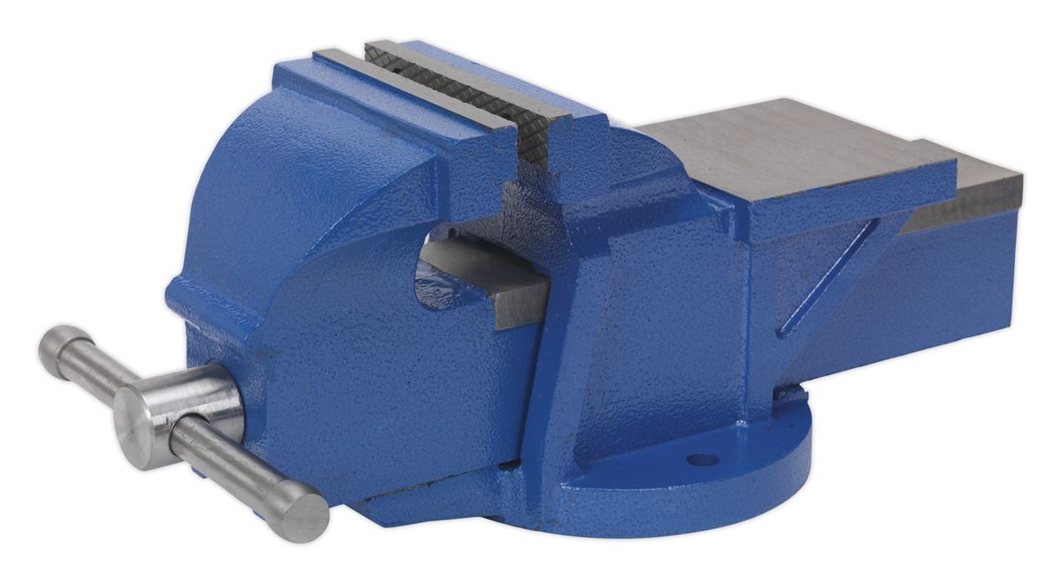 Sealey Vice 125mm Fixed Base Professional Heavy-Duty CV125XT