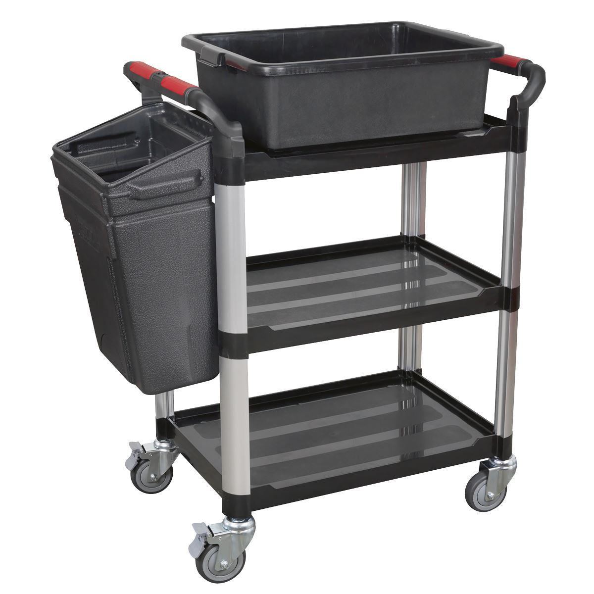Sealey Workshop Trolley 3-Level Composite - 3 Wall CX309
