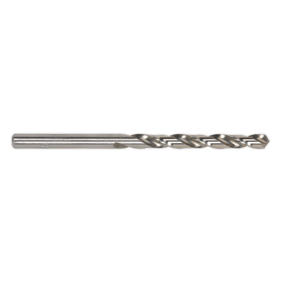 Sealey HSS Fully Ground Drill Bit �5mm Pack of 10 DB050FG