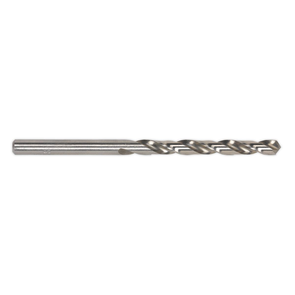 Sealey HSS Fully Ground Drill Bit �10mm Pack of 5 DB100FG