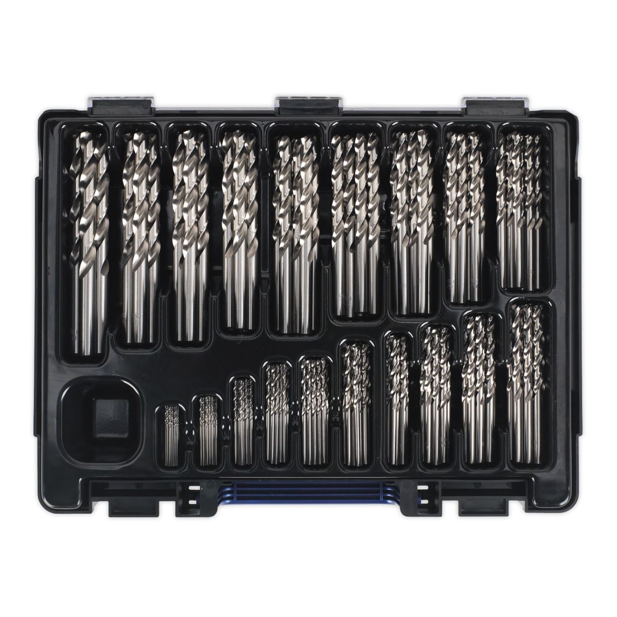 Sealey HSS Fully Ground Drill Bit Assortment 170pc �1-10mm DBS170FG