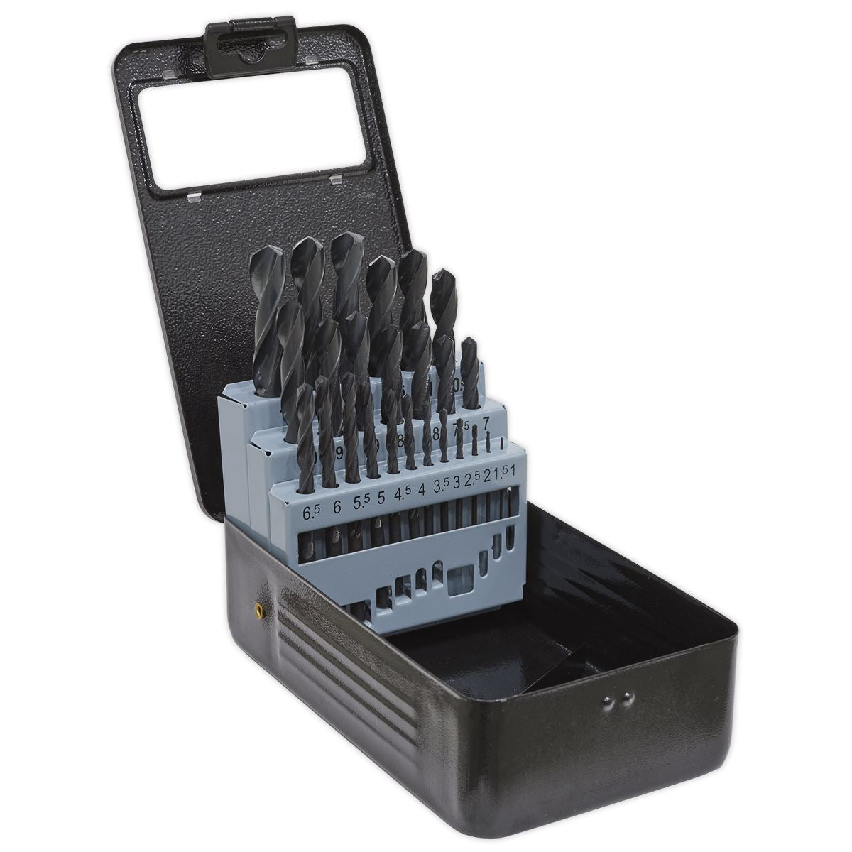 Sealey HSS Roll Forged Drill Bit Set 25pc �1-13mm DBS25RF