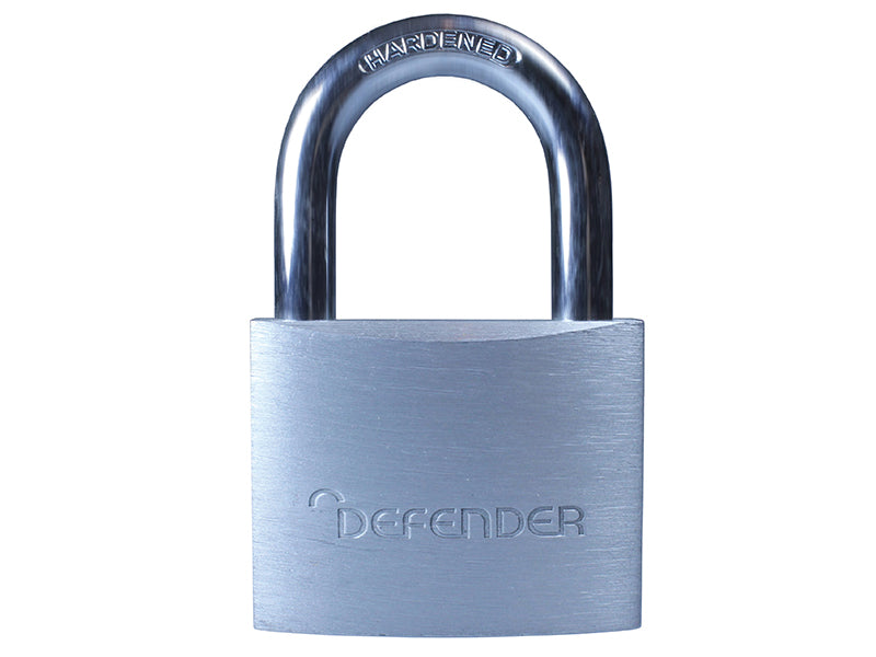 DEFENDER Aluminium Padlock Keyed Alike 50mm DEFDFAL5KA